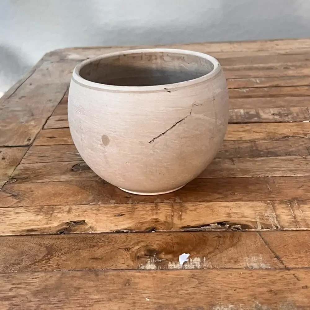 Luna Sphere Pot Planter Granite Made In Germany Modern Minimalist